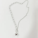 925 Silver Heart Pendant Necklace - Birthday Gift for Mom Daughter Girlfriend