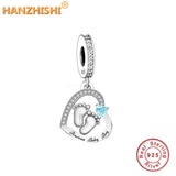 925 Silver Baby Girl Boy Heart Pendant Necklace Gift