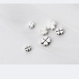 925 Sterling Silver Clover Spacer Beads 5mm 6mm 8mm DIY Jewelry Making