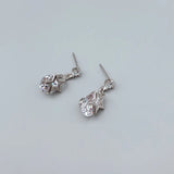 925 Silver Star Stud Earrings Wedding Jewelry
