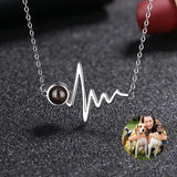 925 Silver Photo Necklace Pet Memorial Family Gift