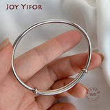925 Silver Adjustable Bracelet Retro Jewelry