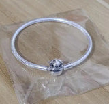 925 Silver Puppy Pan Bracelet Women's Jewelry