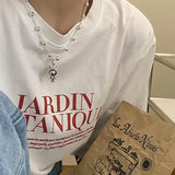 925 Silver Rabbit Pearl Choker Necklace for Women