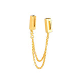 925 Sterling Silver Floating Chains Safety Chain for Reflexions Bracelet
