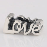 925 Silver Reflexions Love Heart Charm Rose & Clear CZ Jewelry