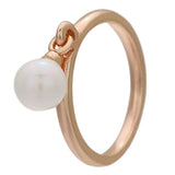 925 Silver Openwork Vintage Heart Pearl Arrow Ring Crystal Women's Jewelry
