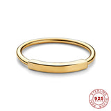 925 Silver Rings Daisy Bone Wish CZ Finger Rings Women Wedding Statement
