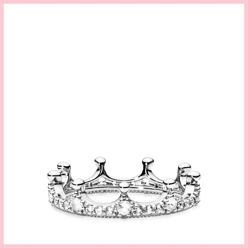 925 Silver Rings Daisy Bone Wish CZ Finger Rings Women Wedding Statement