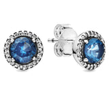 925 Silver Rose Gold Elegance Teardrops Earring