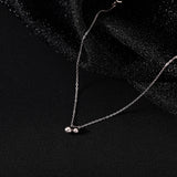 925 Silver Round Bead Anklet Summer Foot Chain Light Accessories