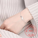925 Sterling Silver Moonstone Cat Pendant Necklace Gift
