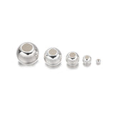 925 Sterling Silver Spacer Beads for DIY Jewelry Making