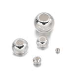 925 Sterling Silver Spacer Beads for DIY Jewelry Making