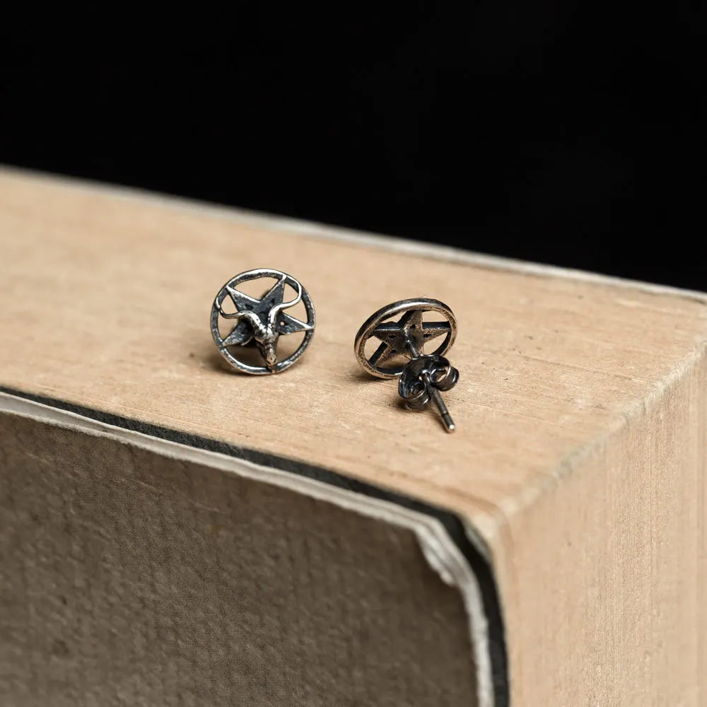 925 Silver Round Stud Earrings Women Men Vintage Wedding Jewelry