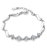 925 Silver Moissanite Tennis Bracelet for Women Men