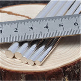 925 Sterling Silver Round Wires 3mm-12mm Length