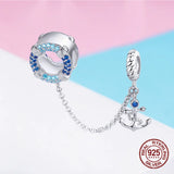 925 Sterling Silver Sea Anchor Pendant for Bracelet Necklace Jewelry Making