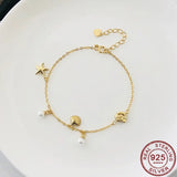 925 Silver Ocean Element Charm Bracelet for Women