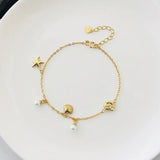 925 Silver Ocean Element Charm Bracelet for Women
