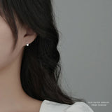 925 Silver Petite Pearl Stud Earrings French Elegance Jewelry