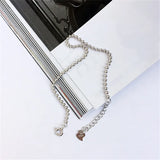 925 Silver 2MM Bead Chain Bracelet Classic Jewelry Gift