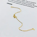 925 Silver Butterfly Chain Bracelet Women Adjustable Party Jewelry