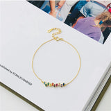Sterling Silver Crystal Bracelet Women Party Jewelry Gift