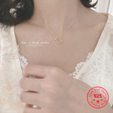 925 Silver Diamond Envelope Pendant Necklace for Women
