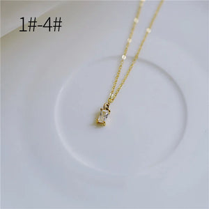 925 Silver Diamond Envelope Pendant Necklace for Women