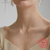 925 Silver Diamond Envelope Pendant Necklace for Women
