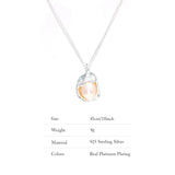 925 Silver Pearl Necklace for Women Delicate Jewelry