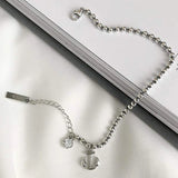 925 Silver Retro Vintage Zircon Bracelet Women Jewelry