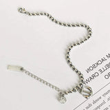 925 Silver Retro Vintage Zircon Bracelet Women Jewelry