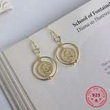 Vintage Palace Style Dangle Earrings Women Jewelry