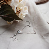 925 Sterling Silver Tassel Bracelet Women Jewelry