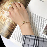 925 Silver Love Pendant Bracelet for Women Friendship Gift