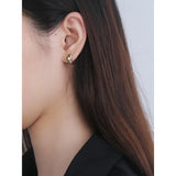 925 Silver Love Earstuds Women's Versatile Earstuds