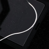 925 Silver Snake Bone Chain Anklet for Women