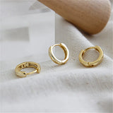 925 Silver Stud Earrings Women Jewelry Party Wedding Accessories