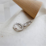 925 Silver Stud Earrings Women Jewelry Party Wedding Accessories