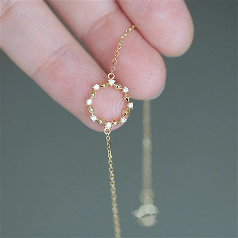 925 Silver Sun Planet Earrings Tassel Chain Classic Wedding Party Jewelry