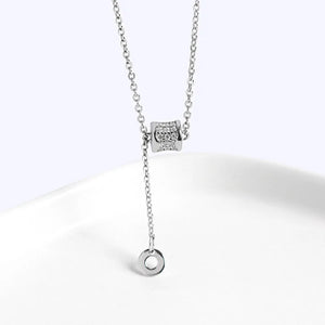 925 Silver Clavicle Chain Necklace for Women Wedding Party