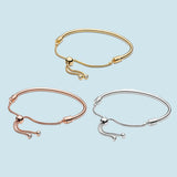 925 Silver Bracelet for Charm Beads Jewelry Making
