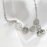 925 Silver Small Cross Anklet Women Ankle Bracelet Foot Jewelry