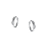 925 Silver Huggie Earrings for Women Fine Statement Jewelry