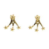 925 Silver Sea Star Stud Earrings for Women