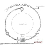 925 Silver Women's Waist Bracelet Fine Jewelry