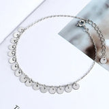 925 Silver Round Tassel Bracelet for Women