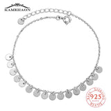 925 Silver Round Tassel Bracelet for Women